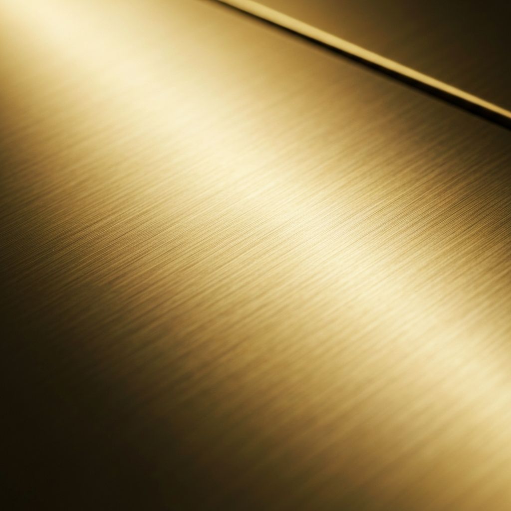 Herraje de bronce cepillado dorado para cocinas y baños de lujo